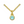 Load image into Gallery viewer, Golden CZ Birthstone Necklace
