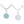 Sculpted Gemstone Pendant Necklace