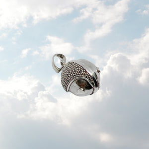 Silver Bells 12mm Pendant Necklace