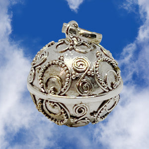 Harmony Ball 16mm Pendant Necklace