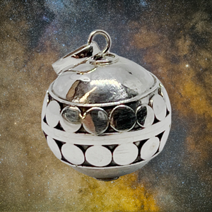 Silver Bells 18mm Pendant Necklace