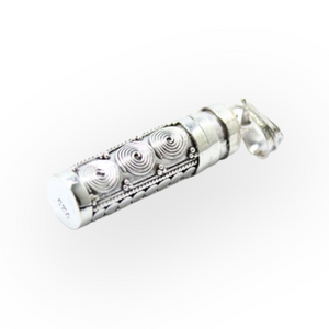 Swirls Prayer Box Pendant Necklace