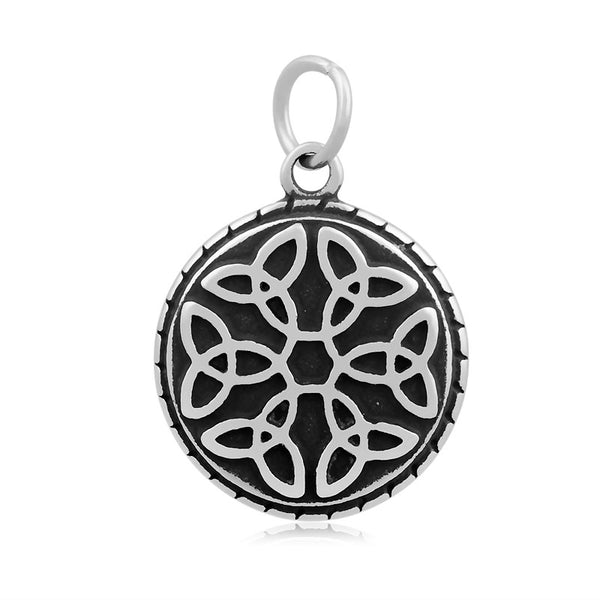 Celtic Knot Wheel of Life Charm