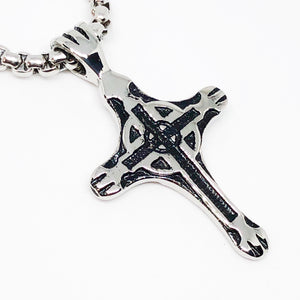 Noble Cross Stainless Steel Necklace