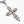 Leaf Cross Stainless Steel Necklace
