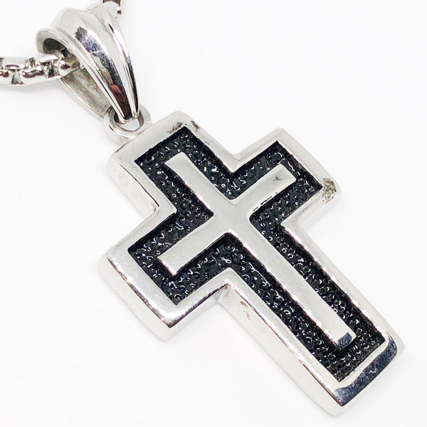 Basic Cross Stainless Steel Necklace