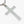 Plain Polished Cross Stainless Steel Necklace