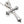 Florentine Cross Stainless Steel Necklace