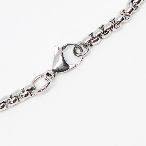 Triple Crescent Stainless Steel Necklace