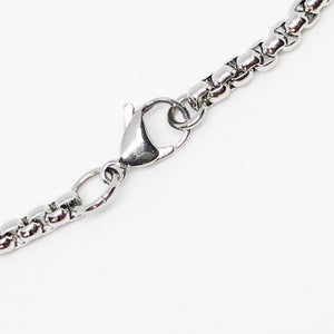 Skull Soccer Player Stainless Steel Necklace