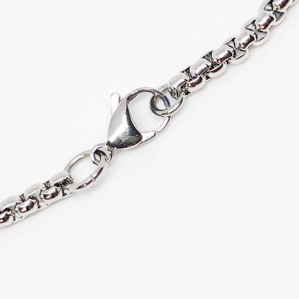 Serpent Fishhook Stainless Steel Necklace