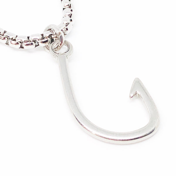 Kahkle Fishhook Stainless Steel Necklace