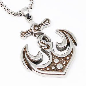 Seadog Anchor Stainless Steel Necklace