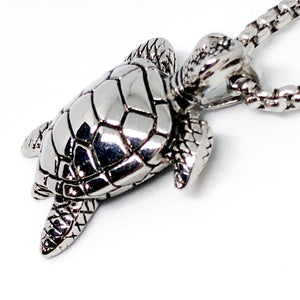 Sea Turtle Stainless Steel Necklace