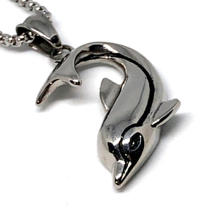 Dolphin Stainless Steel Necklace