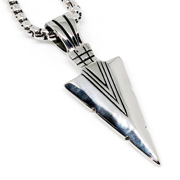 Arrowhead Stainless Steel Necklace