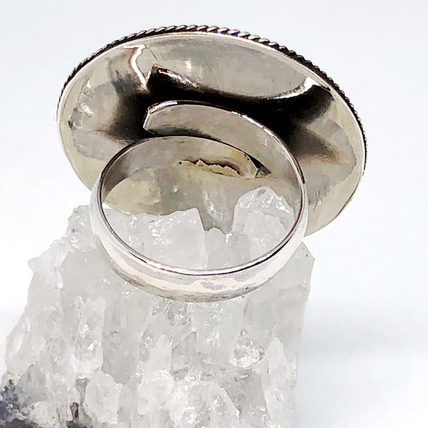 Pin Wheel Sterling Silver Ring