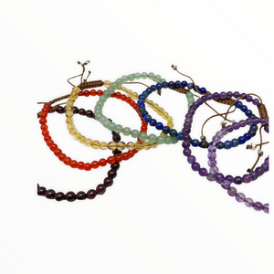 Natural Gemstone Adjustable Bracelet