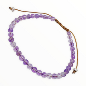 Natural Gemstone Adjustable Bracelet