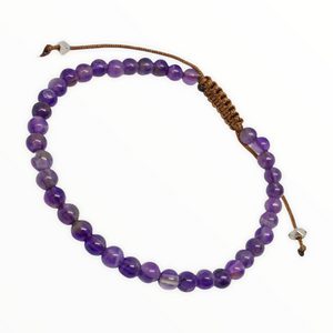 Natural Gemstone Adjustable Bracelet