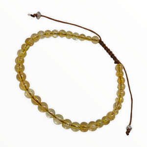 Natural Gemstone Adjustable Bracelet
