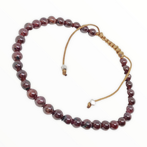 Natural Gemstone Adjustable Bracelet