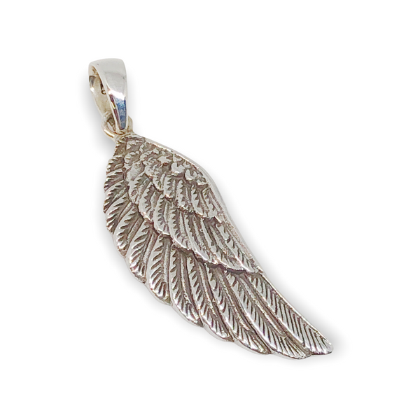 Angel Wing Sterling Silver Pendant