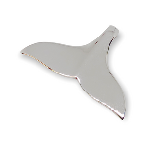 Whale Tail Sterling Silver Pendant