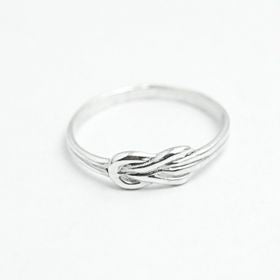 Love Knot Sterling Silver Ring