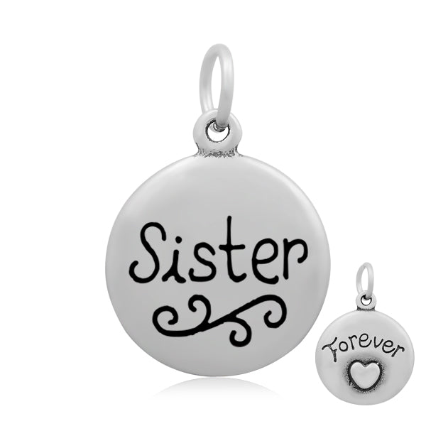 Sister Forever Charm