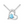 Load image into Gallery viewer, Jeweled Heart Necklace
