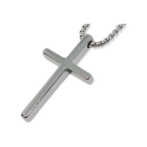 Tungsten Carbide Cross Necklace