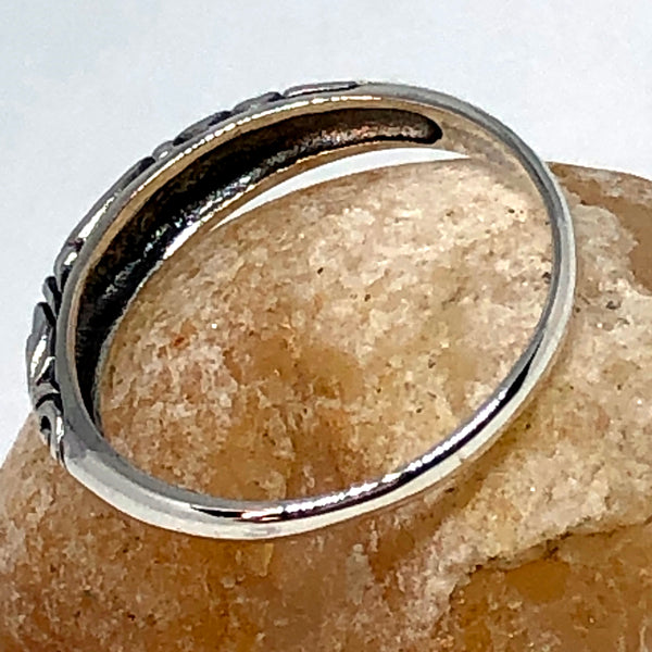 Swirls Sterling Silver Ring