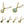 Simple Natural Design Round Gemstone Golden Necklace