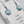 Larimar Round Earrings