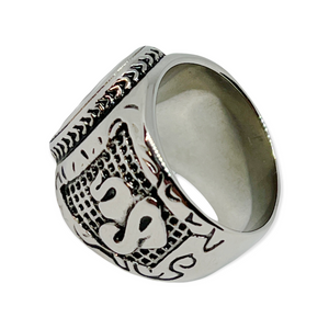 Prayer Cross Stainless Steel Ring