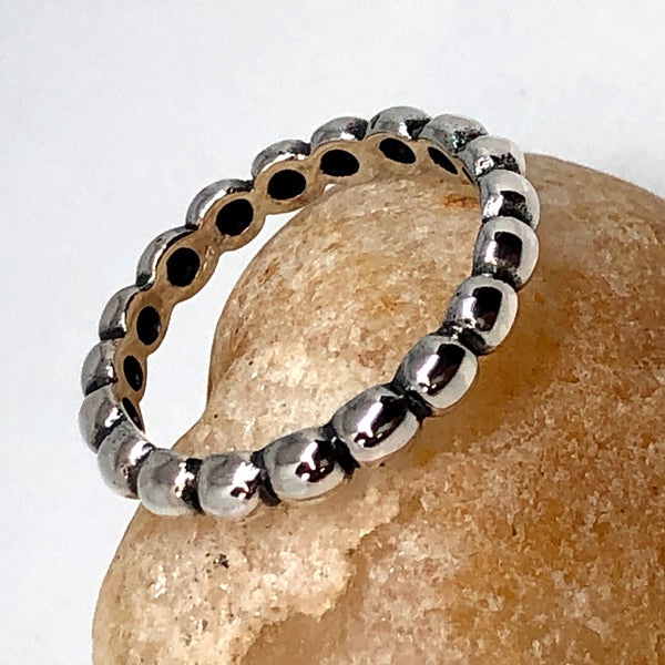 Abacus Sterling Silver Ring