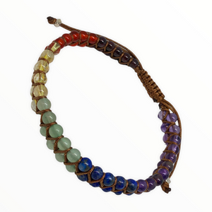 Double Strand Chakra Gemstone Bracelet