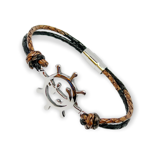 Sea Captain Leather Bracelet