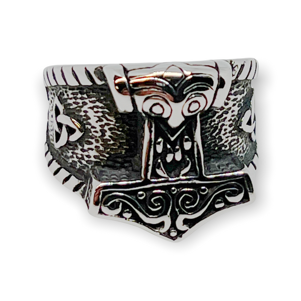 Thors Hammer Stainless Steel Ring