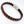 Braided Flat Cut Leather Bracelet
