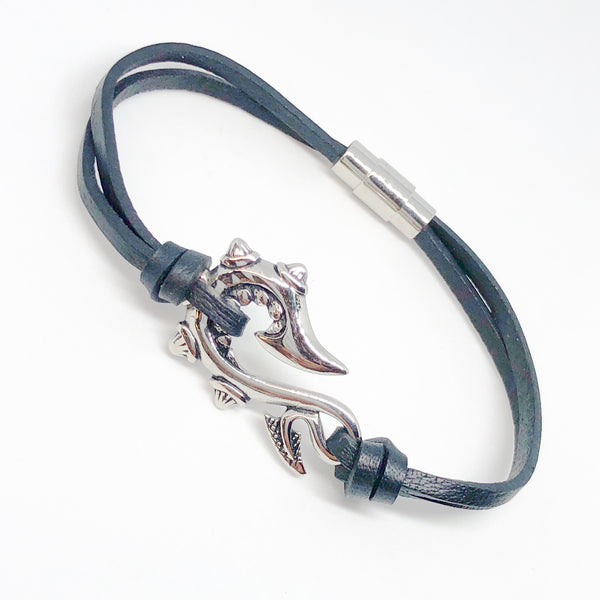 Dragon Tail Leather Bracelet
