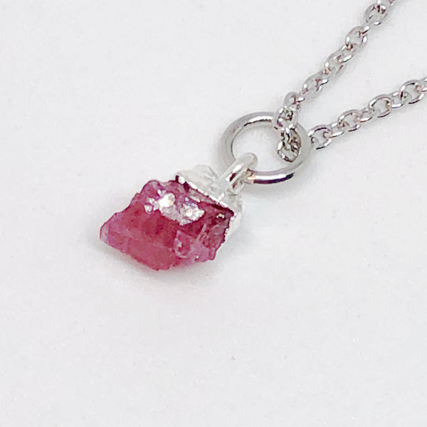 Mini Birthstone Gemstone Nuggets Necklace