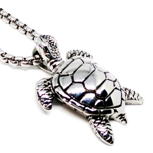 Sea Turtle Stainless Steel Necklace