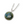 Load image into Gallery viewer, Simple Natural Design Round Gemstone Pendant Necklace
