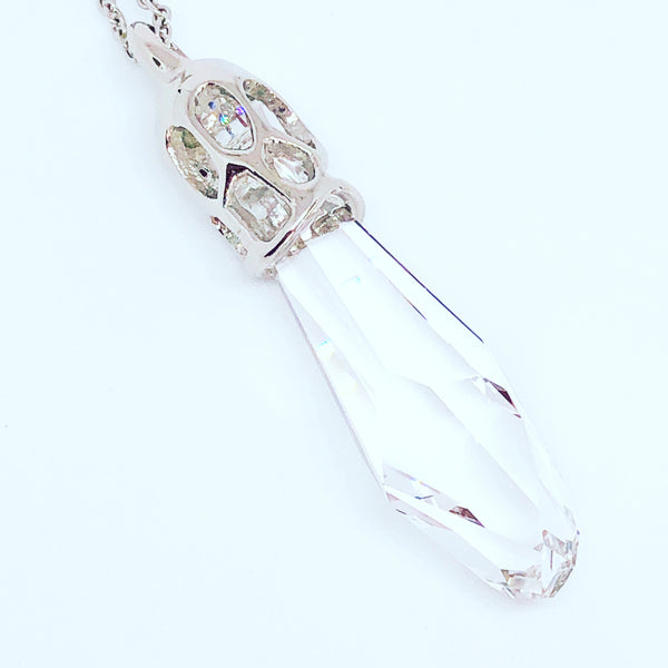 Galactic Icicle Crystal Necklace