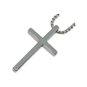 Tungsten Carbide Cross Necklace