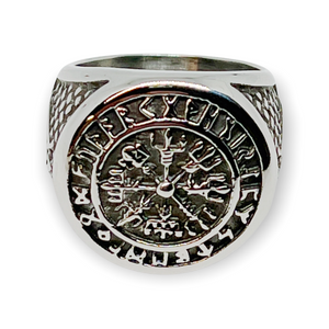 Vegvisir Stainless Steel Ring