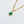 Celestial Dewdrop Gemstone Golden Pendant Necklace