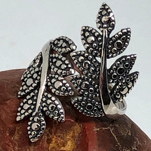 Silver Leaves Sterling Silver Ring